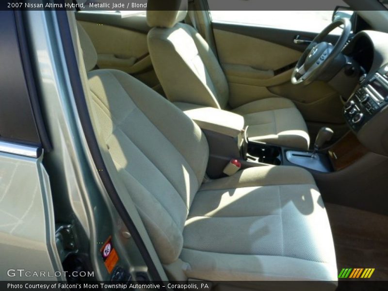 Metallic Jade / Blond 2007 Nissan Altima Hybrid