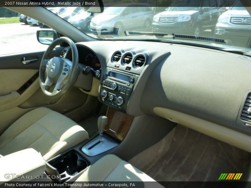 Metallic Jade / Blond 2007 Nissan Altima Hybrid
