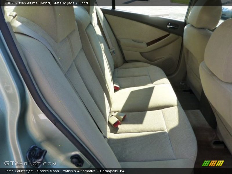 Metallic Jade / Blond 2007 Nissan Altima Hybrid
