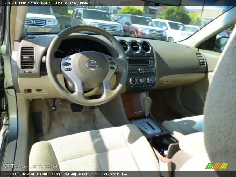 Metallic Jade / Blond 2007 Nissan Altima Hybrid