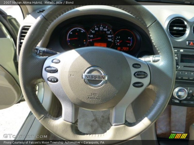 Metallic Jade / Blond 2007 Nissan Altima Hybrid