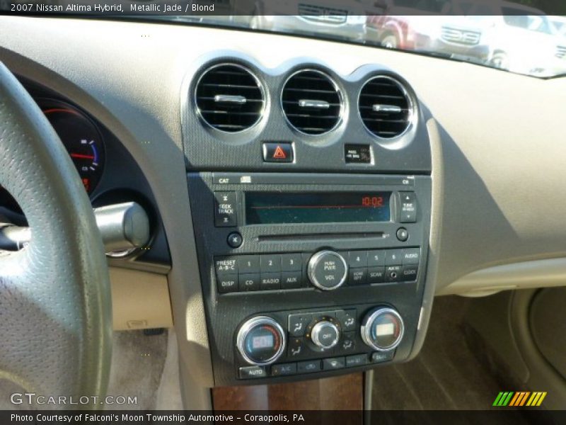 Metallic Jade / Blond 2007 Nissan Altima Hybrid
