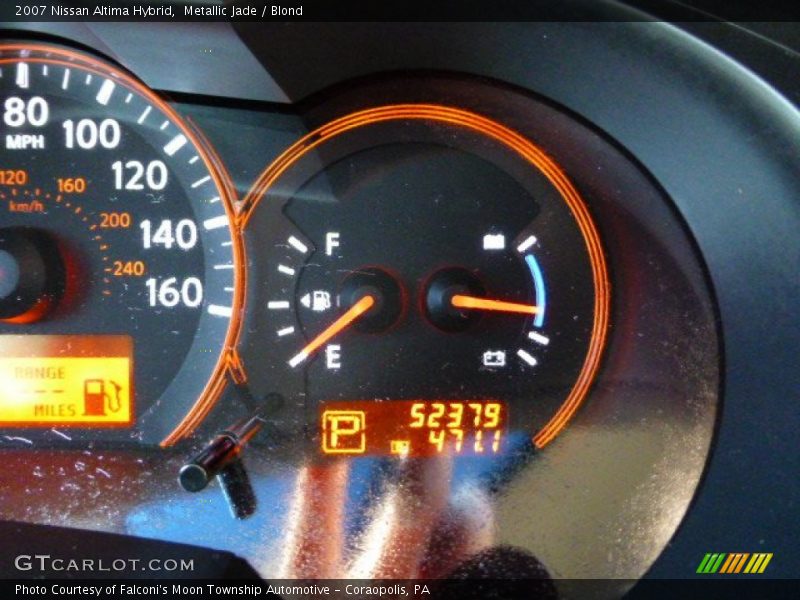 Metallic Jade / Blond 2007 Nissan Altima Hybrid