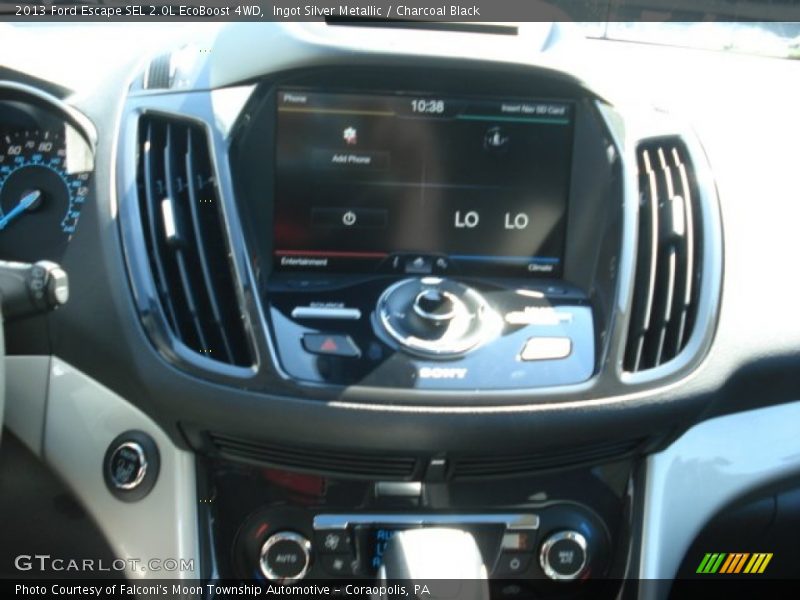 Ingot Silver Metallic / Charcoal Black 2013 Ford Escape SEL 2.0L EcoBoost 4WD