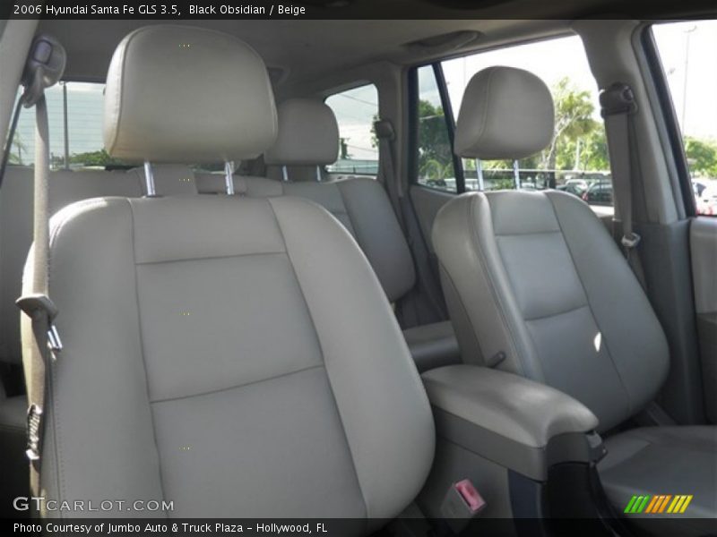 Black Obsidian / Beige 2006 Hyundai Santa Fe GLS 3.5