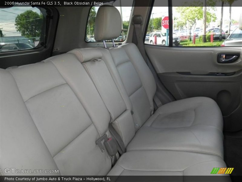 Black Obsidian / Beige 2006 Hyundai Santa Fe GLS 3.5