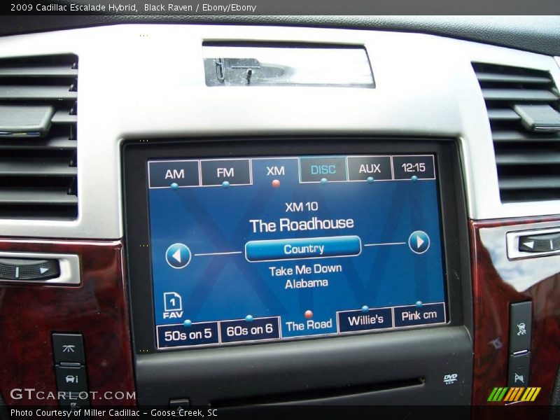 Black Raven / Ebony/Ebony 2009 Cadillac Escalade Hybrid