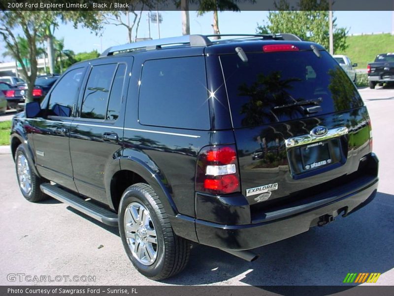 Black / Black 2006 Ford Explorer Limited