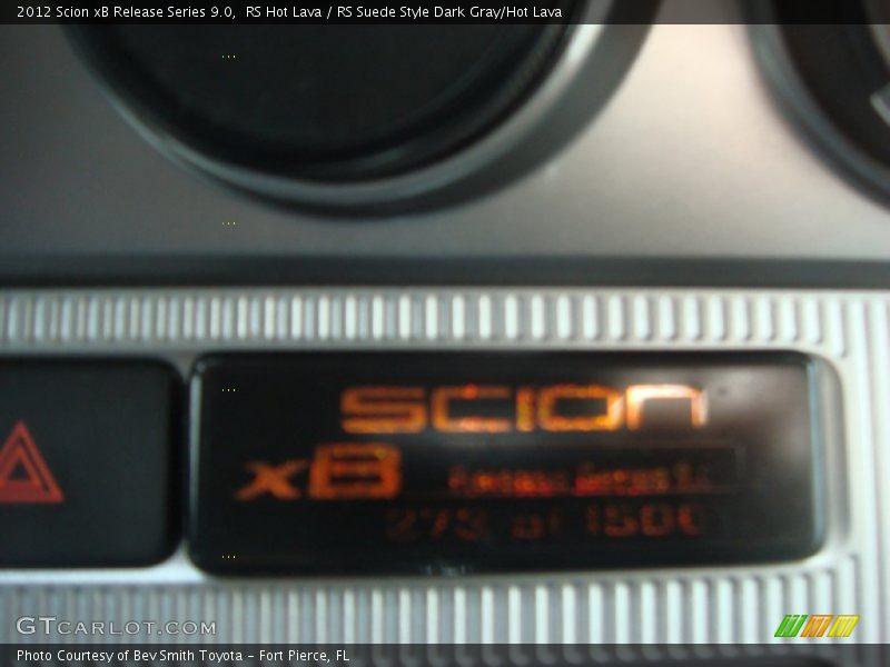 RS Hot Lava / RS Suede Style Dark Gray/Hot Lava 2012 Scion xB Release Series 9.0