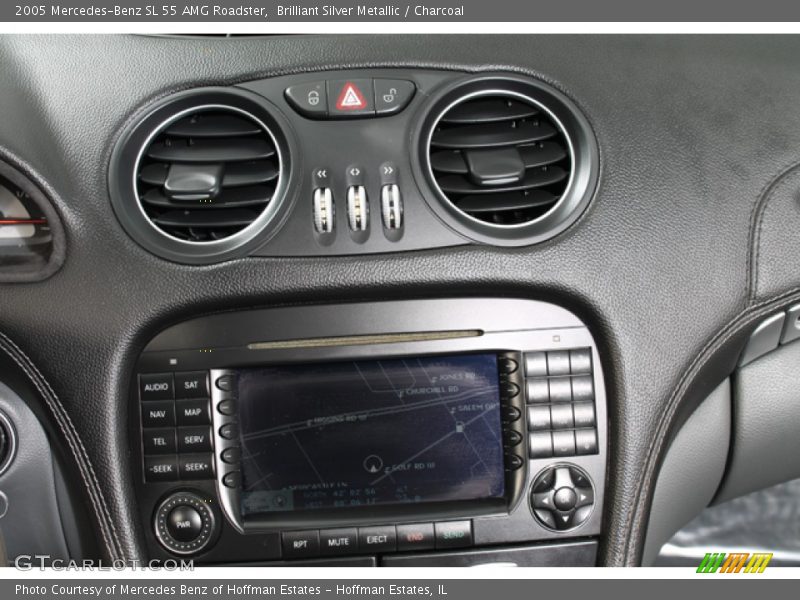 Controls of 2005 SL 55 AMG Roadster