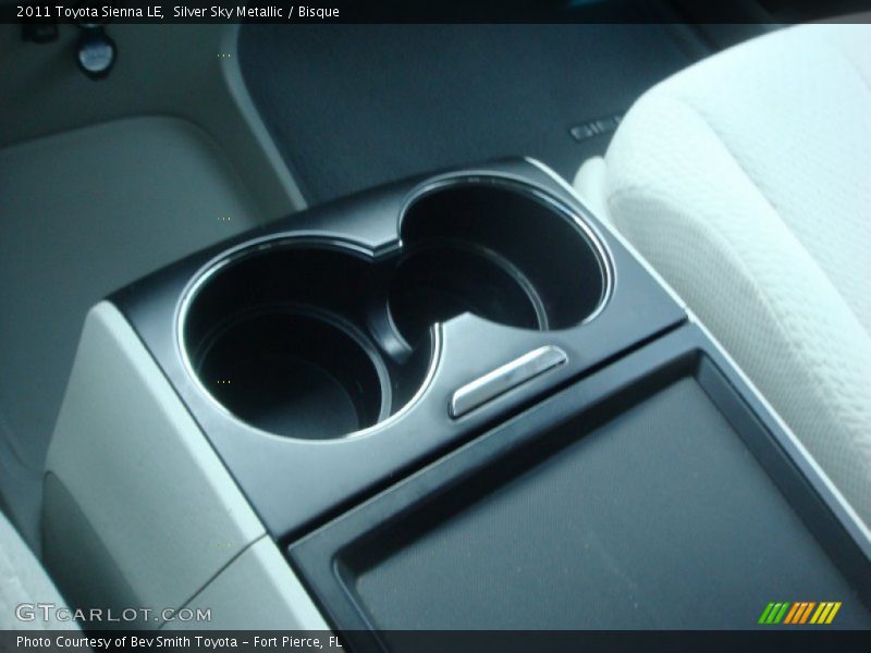 Silver Sky Metallic / Bisque 2011 Toyota Sienna LE