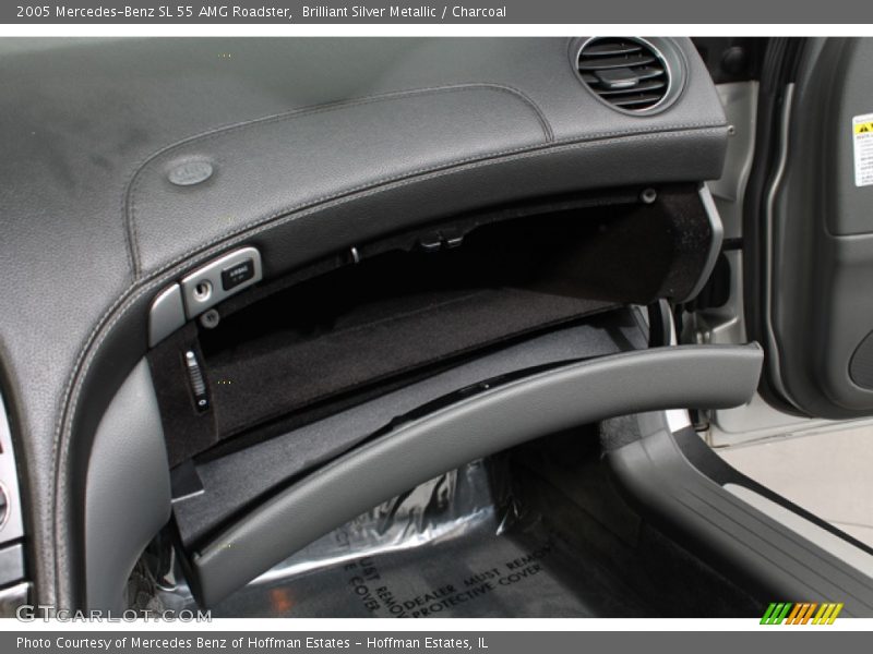  2005 SL 55 AMG Roadster Charcoal Interior