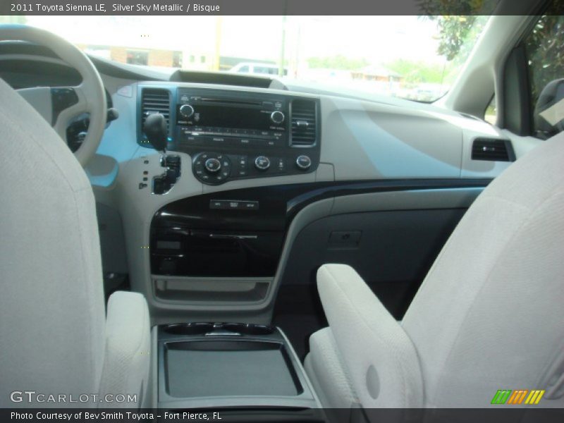 Silver Sky Metallic / Bisque 2011 Toyota Sienna LE