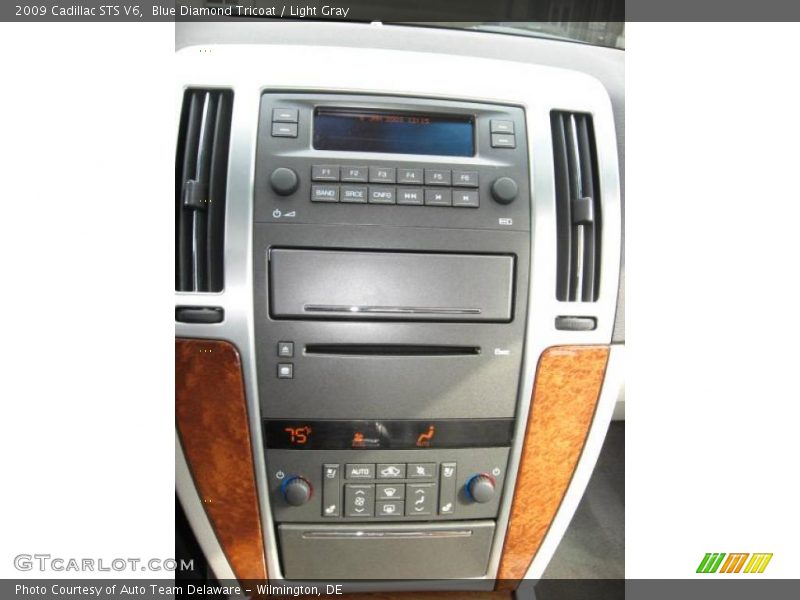 Blue Diamond Tricoat / Light Gray 2009 Cadillac STS V6