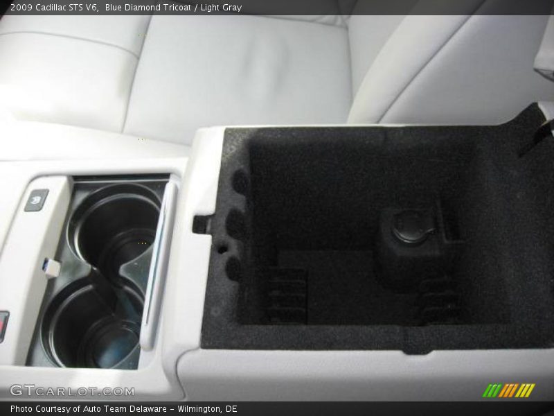 Blue Diamond Tricoat / Light Gray 2009 Cadillac STS V6
