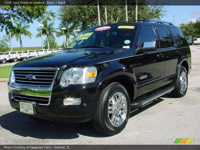 Black / Black 2006 Ford Explorer Limited