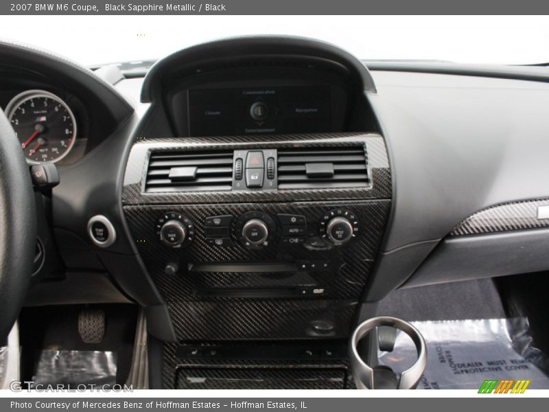Black Sapphire Metallic / Black 2007 BMW M6 Coupe
