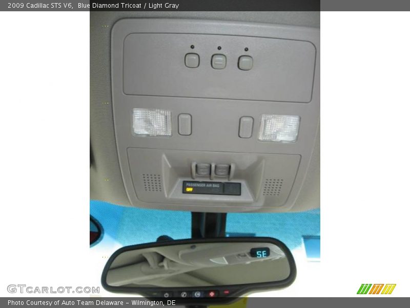 Blue Diamond Tricoat / Light Gray 2009 Cadillac STS V6
