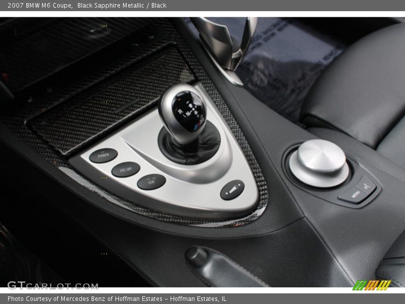 Black Sapphire Metallic / Black 2007 BMW M6 Coupe