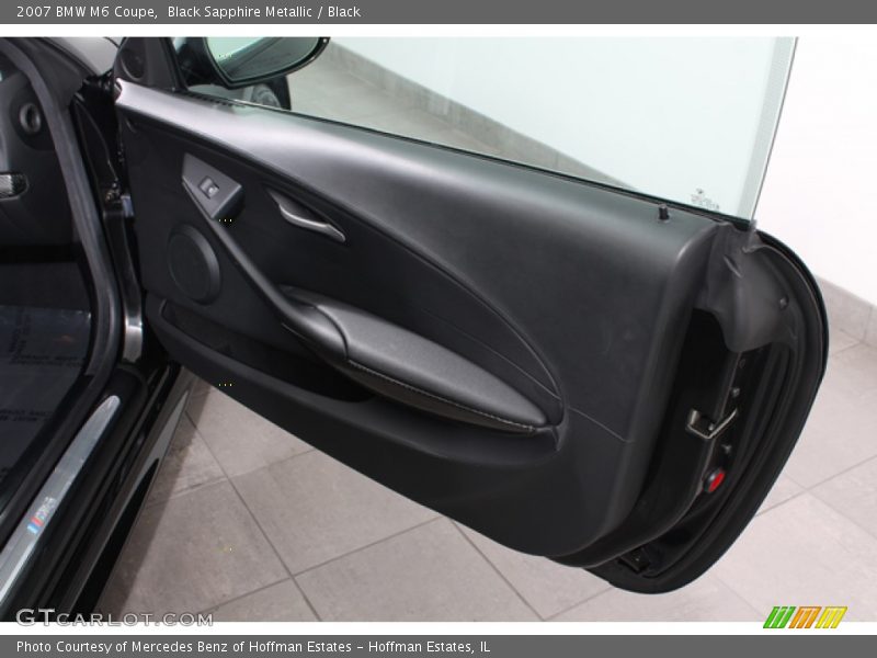 Black Sapphire Metallic / Black 2007 BMW M6 Coupe