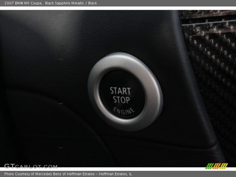 Black Sapphire Metallic / Black 2007 BMW M6 Coupe