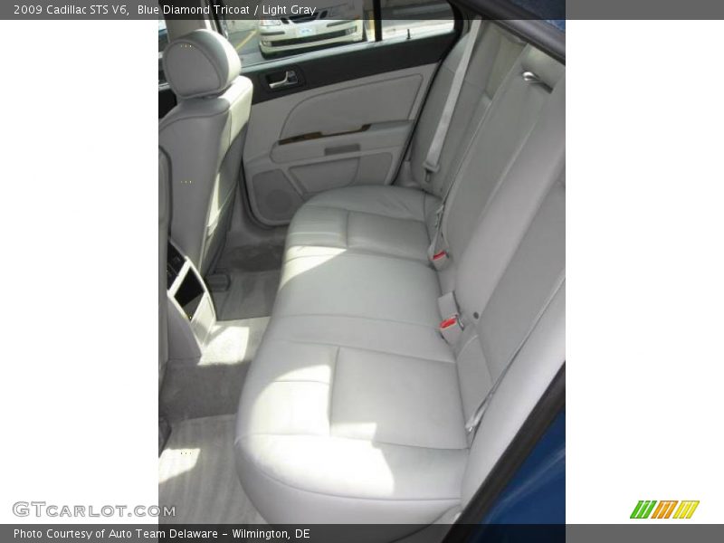 Blue Diamond Tricoat / Light Gray 2009 Cadillac STS V6