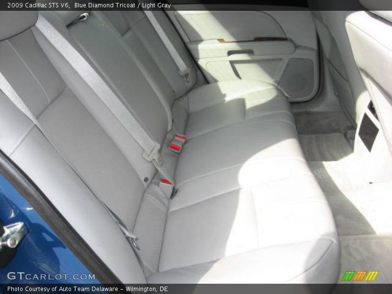 Blue Diamond Tricoat / Light Gray 2009 Cadillac STS V6