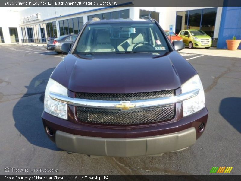 Black Amethyst Metallic / Light Gray 2006 Chevrolet Equinox LS