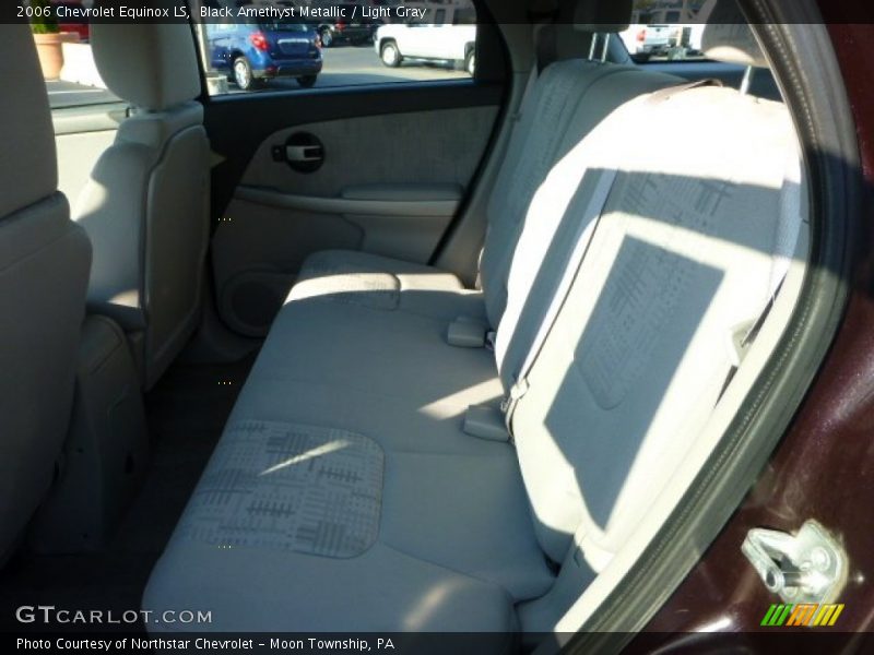 Black Amethyst Metallic / Light Gray 2006 Chevrolet Equinox LS