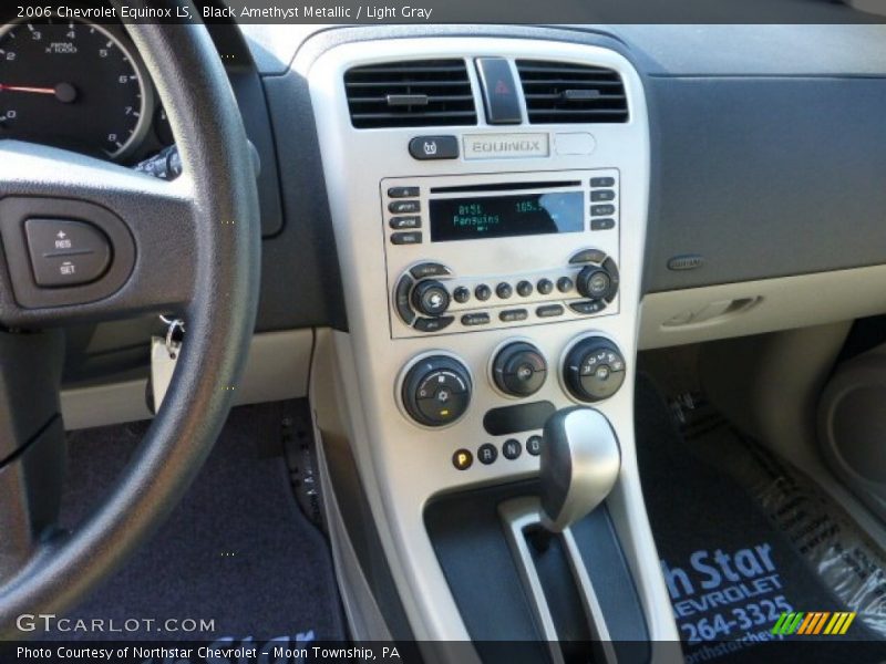 Black Amethyst Metallic / Light Gray 2006 Chevrolet Equinox LS