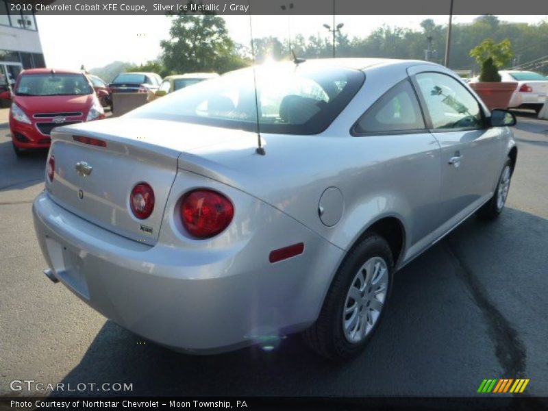 Silver Ice Metallic / Gray 2010 Chevrolet Cobalt XFE Coupe