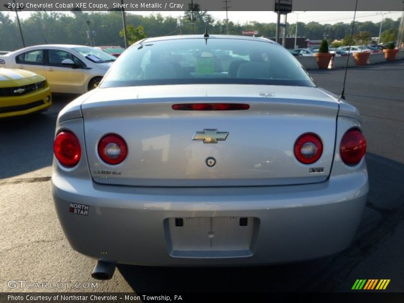 Silver Ice Metallic / Gray 2010 Chevrolet Cobalt XFE Coupe