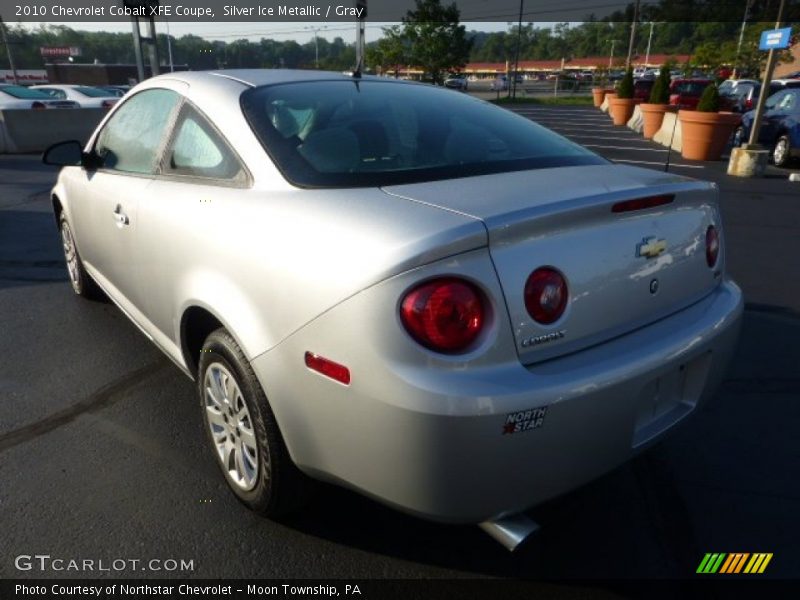 Silver Ice Metallic / Gray 2010 Chevrolet Cobalt XFE Coupe