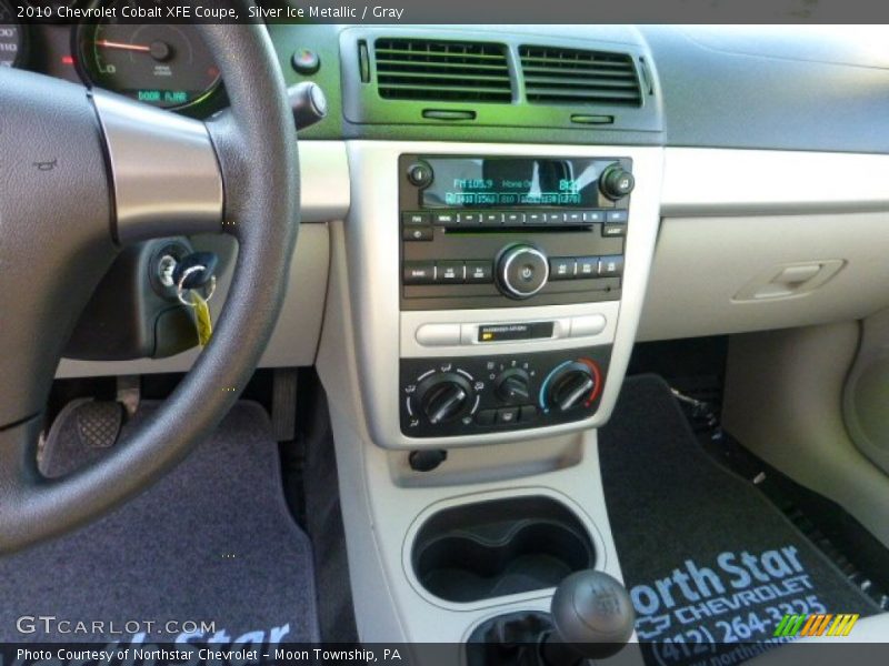 Silver Ice Metallic / Gray 2010 Chevrolet Cobalt XFE Coupe