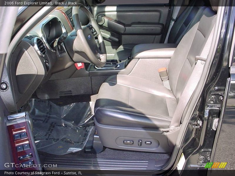 Black / Black 2006 Ford Explorer Limited