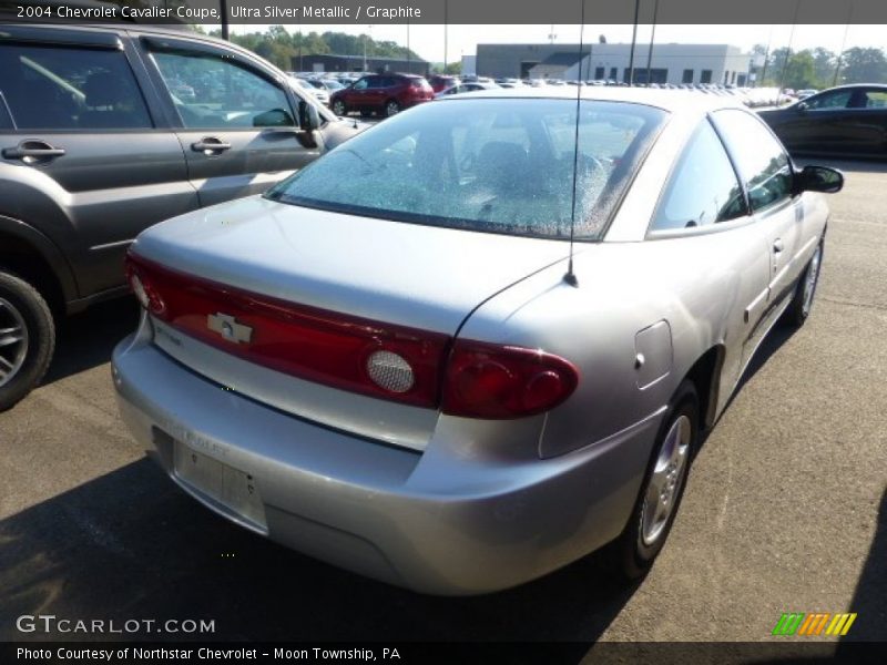 Ultra Silver Metallic / Graphite 2004 Chevrolet Cavalier Coupe