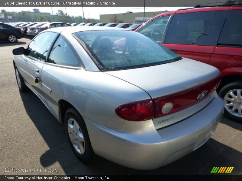 Ultra Silver Metallic / Graphite 2004 Chevrolet Cavalier Coupe