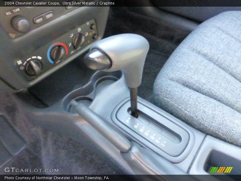 Ultra Silver Metallic / Graphite 2004 Chevrolet Cavalier Coupe