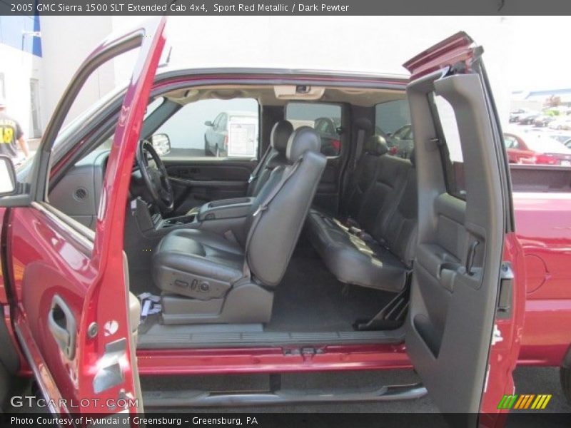 Sport Red Metallic / Dark Pewter 2005 GMC Sierra 1500 SLT Extended Cab 4x4