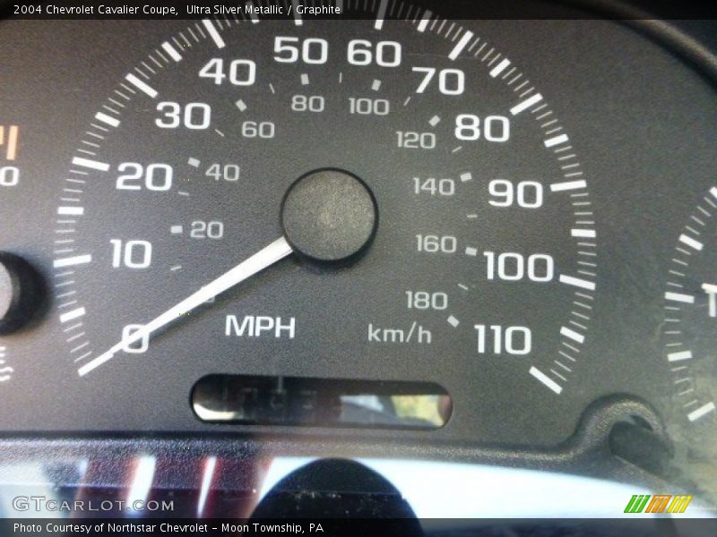 Ultra Silver Metallic / Graphite 2004 Chevrolet Cavalier Coupe