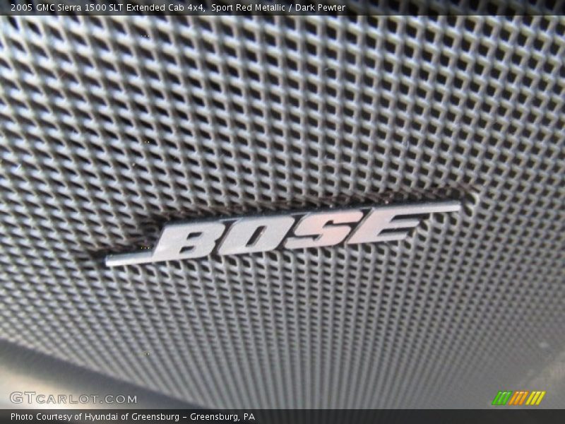 Sport Red Metallic / Dark Pewter 2005 GMC Sierra 1500 SLT Extended Cab 4x4