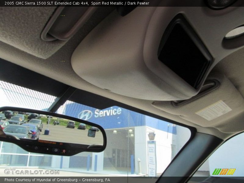 Sport Red Metallic / Dark Pewter 2005 GMC Sierra 1500 SLT Extended Cab 4x4