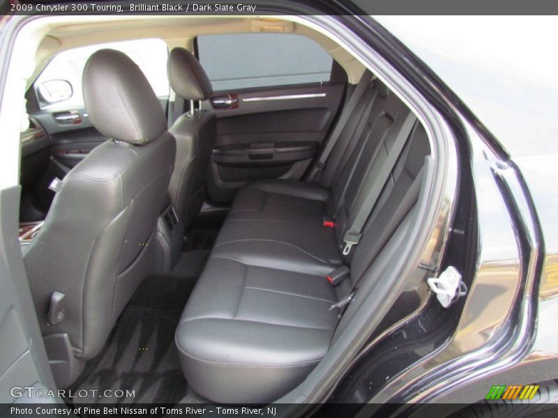 Brilliant Black / Dark Slate Gray 2009 Chrysler 300 Touring