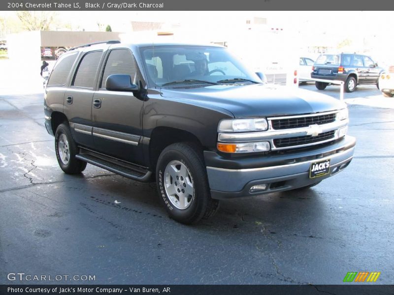 Black / Gray/Dark Charcoal 2004 Chevrolet Tahoe LS