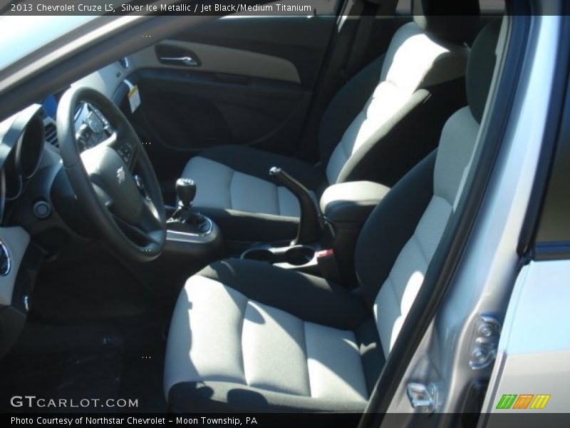  2013 Cruze LS Jet Black/Medium Titanium Interior