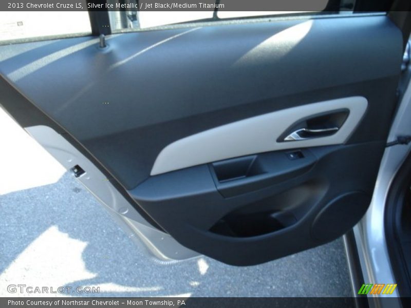 Silver Ice Metallic / Jet Black/Medium Titanium 2013 Chevrolet Cruze LS