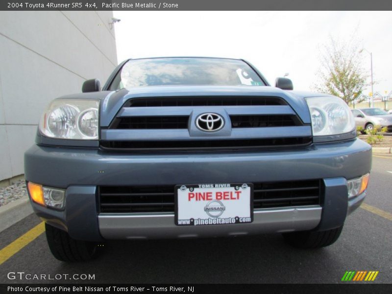 Pacific Blue Metallic / Stone 2004 Toyota 4Runner SR5 4x4