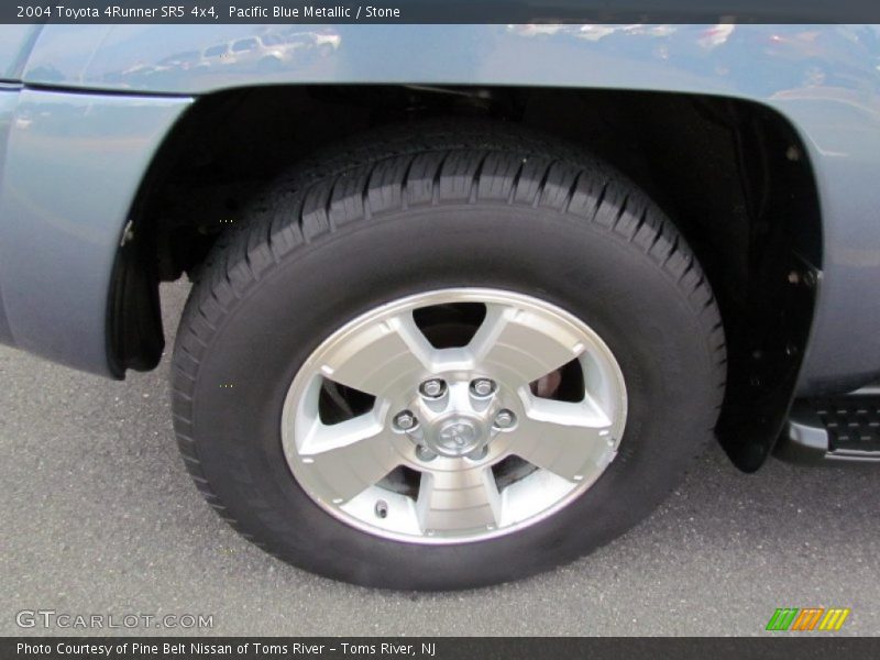 Pacific Blue Metallic / Stone 2004 Toyota 4Runner SR5 4x4