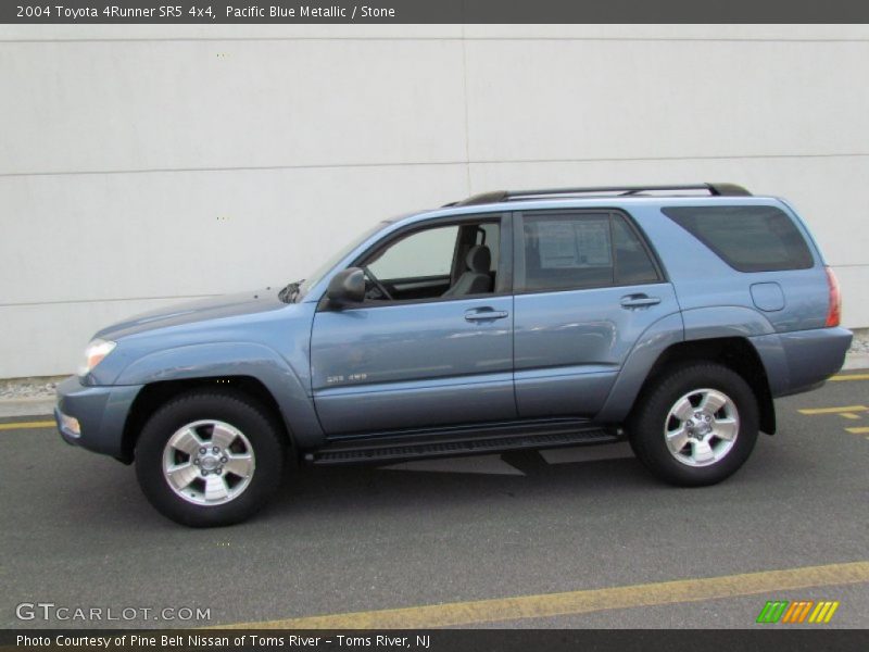 Pacific Blue Metallic / Stone 2004 Toyota 4Runner SR5 4x4
