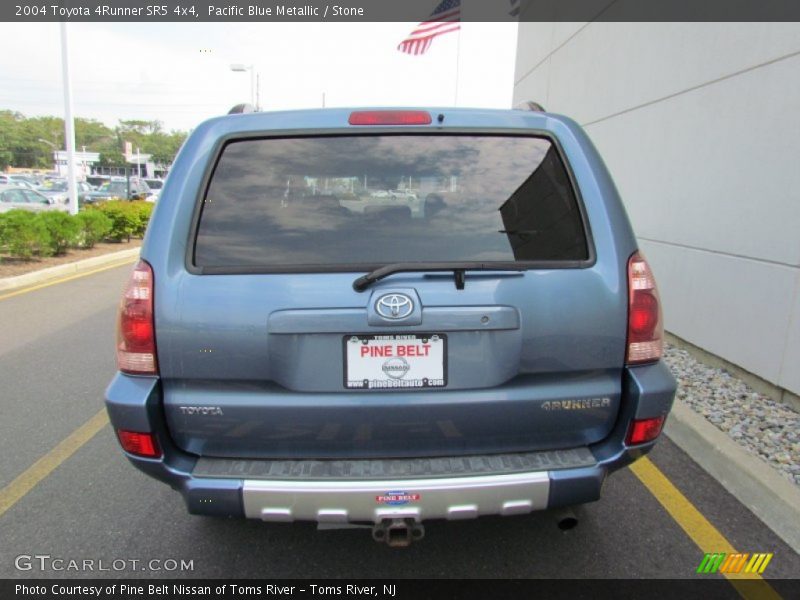 Pacific Blue Metallic / Stone 2004 Toyota 4Runner SR5 4x4